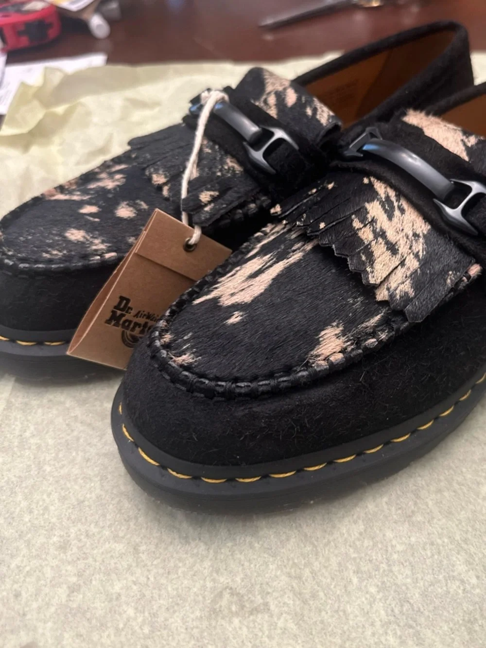 ✔️ 40 Brand new Dr. Martens Adrian Snaffle hair loafers - Picture 2 of 11
